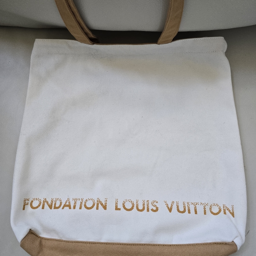 Louis Vuitton limited edition canvas tote
